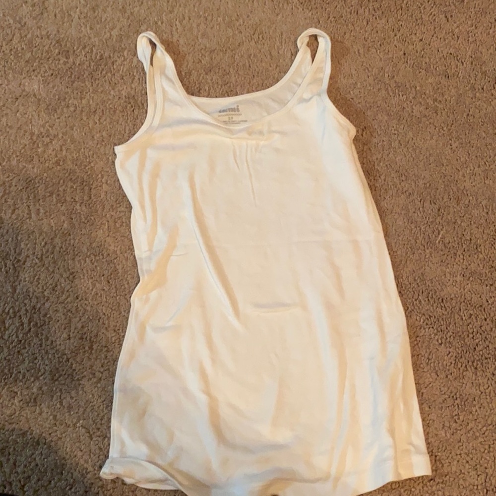 White tank top